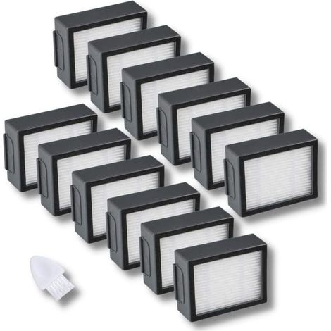 Remplacement Filtres avec iRobot Roomba i1 i1152 i3 + i4+ i6 i7+ i8 Combo i5 + J5 + e5 e6 (Non pour Combo J7+ J9+) i & e Haute Efficacité Filtre hepa (12-Pack） (1/4)