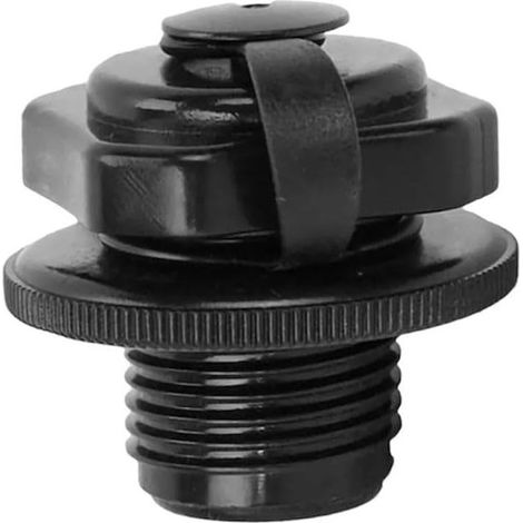 Valve de piscine gonflable noire pour modèles F4C009B , Aruba et Bahamas (1/5)