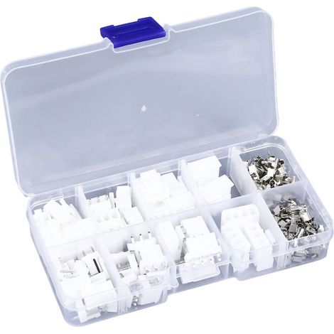 ZASCHMOY Kit de Connecteur VH3.96 120pcs avec Connecteurs de Borne de Vis de 2p à 4p pour électronique et Réparations de Circuit de Bricolage Faciles (1/5)