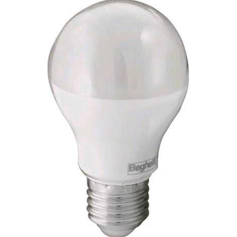 LAMPADA LED BEGHELLI a GOCCIA Opale 9W E27 mod. LITE LED.3 Luce Bianchissima
