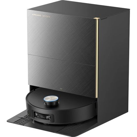 Robot Aspirador Dreame X60 Ultra Preto VersaLift DToF Lava Pavimentos Auto-Esvaziamento 35000Pa