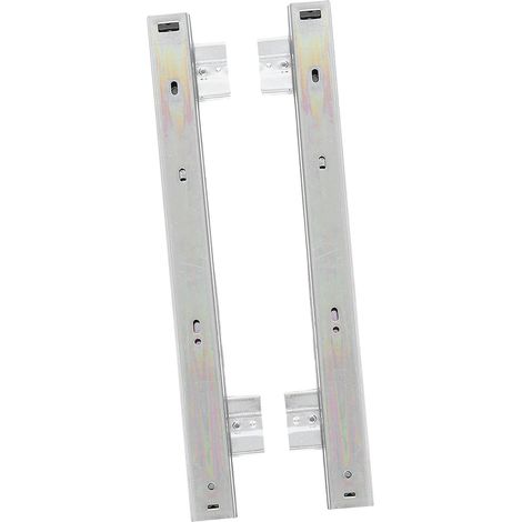 Glissières robustes en acier pour plateau de clavier, 1 paire, rails (1/5)