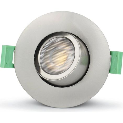 Spot LED encastré, 3000K, 4000K, 520lm, IP65, à intensité variable, pour mettre en valeur les plafonds, les jardins, les façades ou les espaces extérieurs.-AquaForge (1/4)