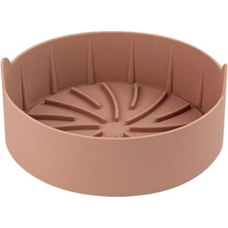 Air Fryer Silicone Pot Multifonctionnel Air Friteuses Four Cuisine Accessoires Poulet Pizza Panier Cuisson Plateau Café (1/5)
