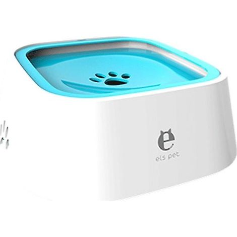 Abreuvoir pour animaux, gamelle pour chien, récipient anti-éclaboussures, peut contenir de l'eau à bord. (1/3)