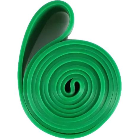 Conjunto de bandas de resistencia, diseño antirotura, versátil para entrenamiento de fuerza, color verde. (1/2)