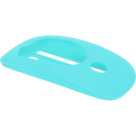 Housse de Souris en Silicone Douce pour Mac OS X, Amovible et Protectrice - Vert Menthe