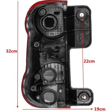 Convient au feu arrière Nissan NV200 26550 - jx00a 26555 - jx31a Feu arrière NV200 Feu stop, droit