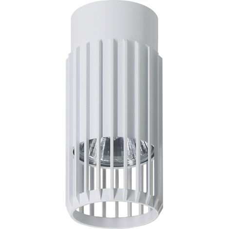 Faretto verticale bianco 1xGU10 (1/5)