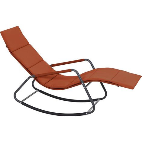 Schaukelliege mit Kissen Aliano red (1/4)