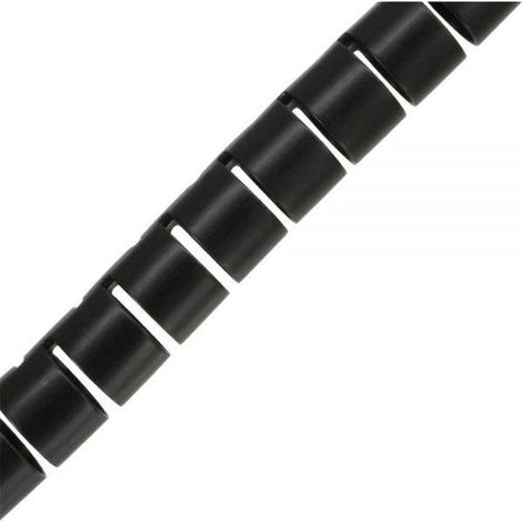InLine Flexibler Kabelkanal Schwarz 10 Meter