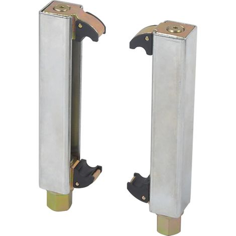 Compressor De Ressort Pour Moto - Capacité 800 kg - Ouverture De Mâchoire 105 mm - Acier À Haut Carbone - Pour Réparation De Suspension Arrière - Lot De 2