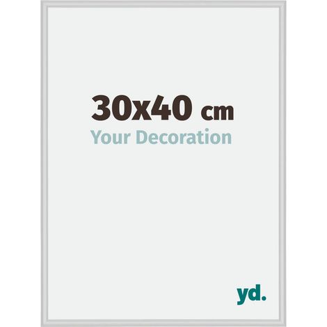 yd. - Cadre photo 30x40 - Argent Mat - Aluminium - Miami (1/5)