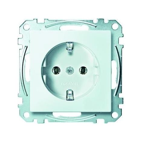 Merten Steckdose System M polarweiß matt MEG2301-0419 (1/5)