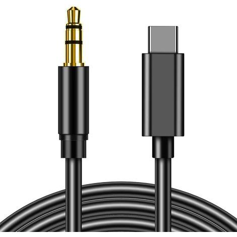 USB-C-auf-3,5-mm-Aux-Audiokabel, kompatibel mit iPhone 16/16 Pro Max/15/15 Pro, Galaxy S24/S24 Ultra/S23/S22/Z Fold 5, Pixel 8/7/6 (1/5)