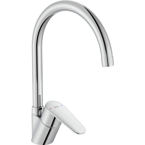 Roca Küchenarmatur Chrom, zeitloses Design