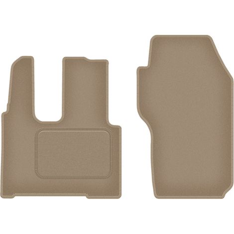 Tappetini in velluto per: camion Mercedes Actros MP4 senza sedili ad aria (0) beige (1/5)
