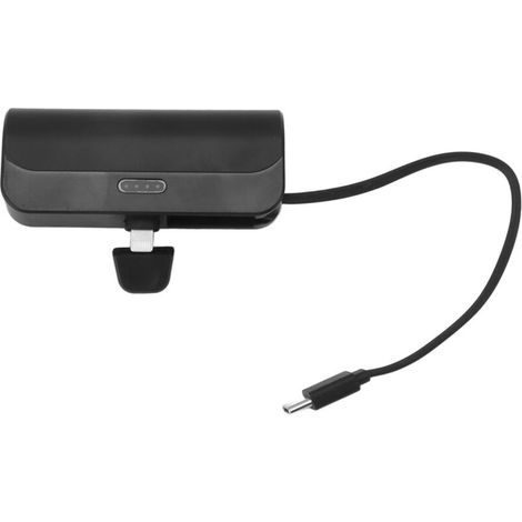 Jeffergarden Mini batterie externe de charge d'urgence de chargeur portable avec cble de type C pour interface IOS-DOU
