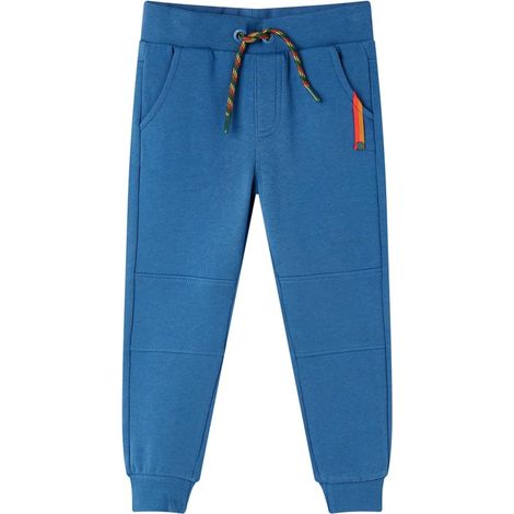 Pantalon de survêtement pour enfants bleu 128 (1/5)