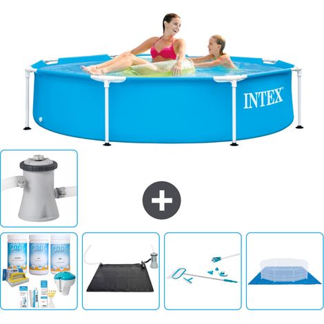 Intex Piscine Tubulaire Ronde - 244x51 cm - 6-pièces  S20984 (1/5)
