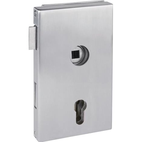 Cerradura para puerta de cristal 6053 PZ R-Molina VA ma PZ DIN dcha. HERMAT (1/3)