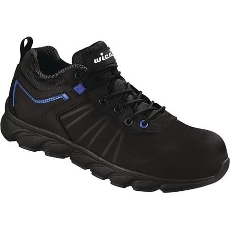 Zapato  de  seguridad  VEZZO  T.46W.10,5  negro/azul  S3  SRC  EN20345  Action-Nubuk  WICA (1/5)