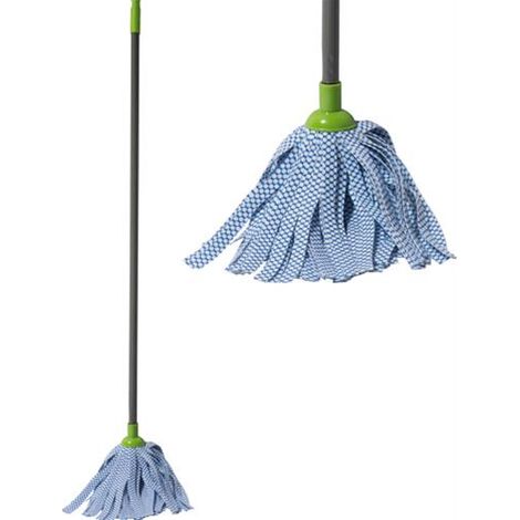 SCOPA DOMESTICA in MICROFIBRA mod. MOP MAURER Manico 107 cm