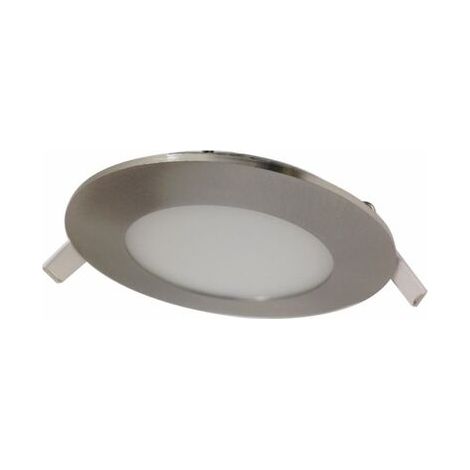 Silamp – Spot LED encastrable rond 6W – Aluminium – Blanc chaud 2300K – 540 lumens – Angle 120° – IP44 pour intérieur (1/5)
