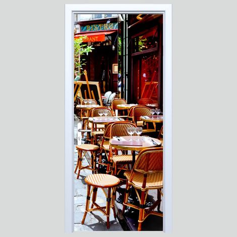 Türaufkleber „Pariser Café“ 617PD