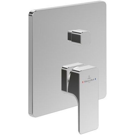 villeroy boch Villeroy & Boch Subway 3.0 Miscelatore monocomando a incasso, 165x51x165mm, TVS112003000, Cromo, TVS11200300061