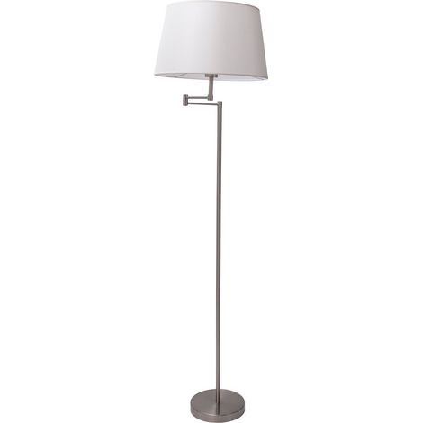 Naeve BOLOGNA Lampadaire avec abat-jour conique beige 1xE27