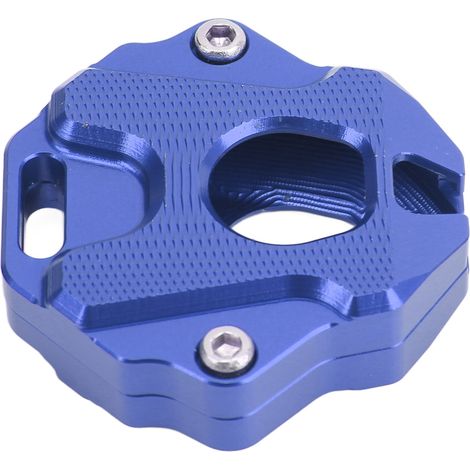 Blaue CNC-gefräste Motorradschlüsselhülle aus massivem Metall, präziser Ersatz für CB650R und CBR650R ab 2020, stilvolles und robustes Gehäuse (1/5)