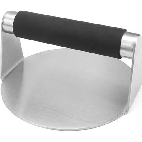 Presse à hamburger circulaire en acier inoxydable, accessoires de cuisine, idéal pour la charcuterie (1/4)