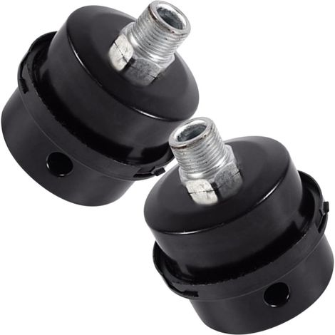 Silencieux Accessoires pour Générateurs et Systèmes Filtre à Air 2pcs pour Compresseur D'air en Métal Filetage 20mm, Bloque Poussière et Humidité (1/5)