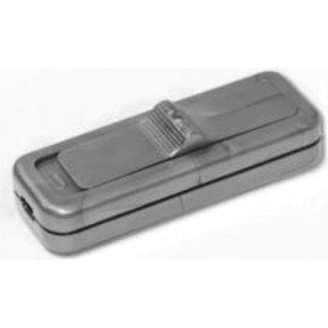 Interruttore a slitta unipolare passante o terminale 2,5 A/250 V argento WS-1P/argento