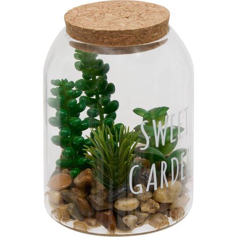 Terrario ady h12,5cm verde - Atmosphera créateur d'intérieur (1/4)