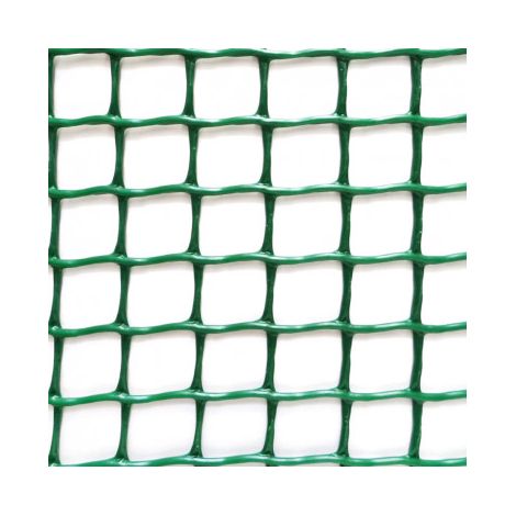 Rollo de malla ligera cadrinet color verde 1x25m cuadro: 10x10mm nortene