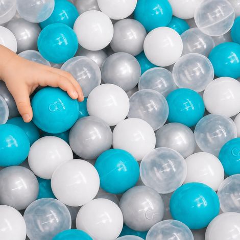 200 Bolas de Colores Para Piscina Infantil - 5,5cm Pelotas Piscina para Niños
