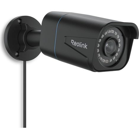 Caméra IP PoE avec Détection Personne/Véhicule/Animal, Caméra de Surveillance Extérieure avec Etanche IP67, Fente pour Carte microSD, Vision Nocturne IR, Support Audio, Time Lapse, RLC-810A (1/5)