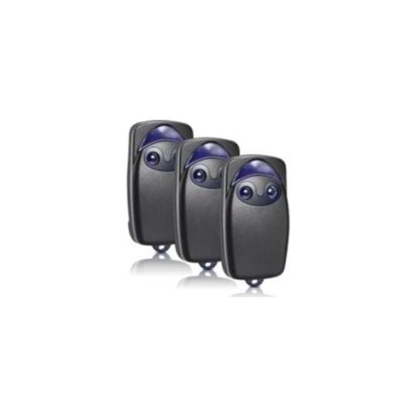 Telecomando per porta a 3 pezzi, telecomando per porta da garage a 433,92 MHz compatibile con Flo2r-s, FLOXIR FLOX2R OXYGEN OX2, 2 canali