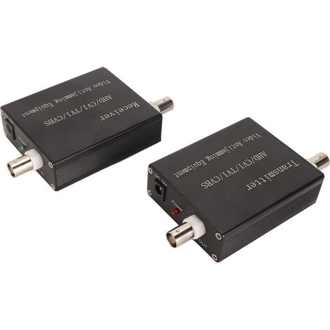 Dispositif anti-brouillage vidéo HD AHD CVI TVI coaxial pour ascenseurs, centrales électriques et environnements difficiles. (1/5)
