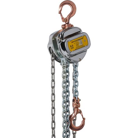 Delta Sparkless Funkenarmer Stirnradkettenzug ATEX Zone 1 Tragkraft 0,5t Länge 6,0m