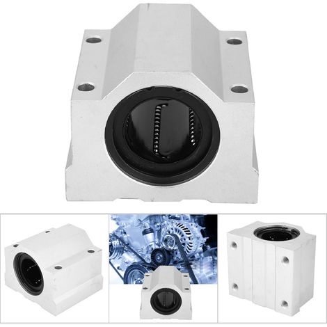 LM 40UU 40-mm-Aluminium-Gleitlagerblock für CNC-Lineareinheit (1/5)