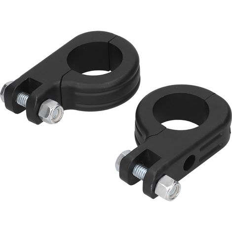 Paire de fixations de repose-pieds de protection moteur en alliage d'aluminium, accessoire moto compatible Yamaha (1/5)