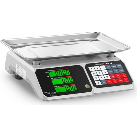 Bilancia di controllo 30 kg / 1 g - 34,1 x 24,1 cm - LCD 140000028
