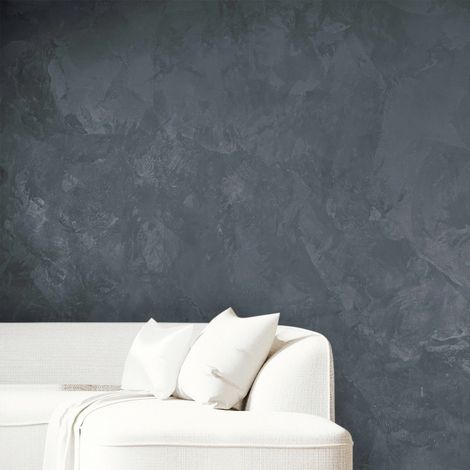 Primacol Polaris Peinture Décorative Intérieure Effet Satiné Scintillant - Graphite