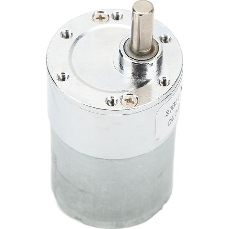 340 U/min Schneckengetriebemotor (Gleichstrom), hohes Drehmoment, einstellbare Drehzahl, Messingspule, Mikro-Untersetzungsgetriebe, 24 V DC (1/5)