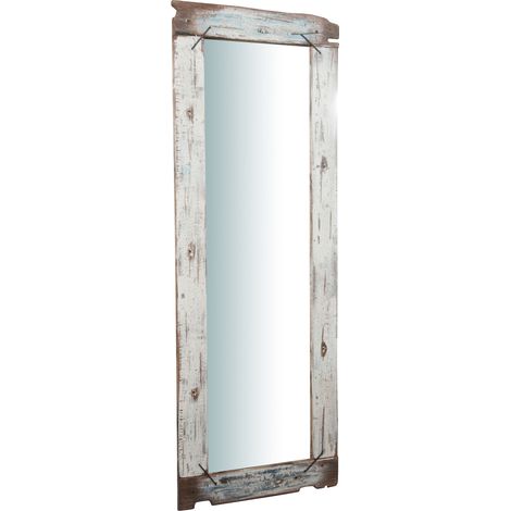 Espejo de pared de madera maciza L65,5XPR3,5XH180 cm (1/7)