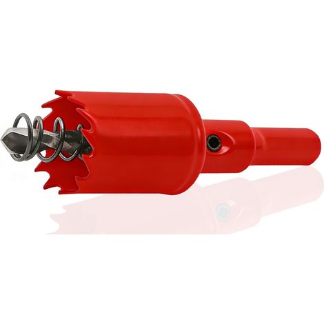 Scie Cloche 20 mm Bimétallique Perceuse Universelle HSS M42 Scie Cloche Avec Arbre Triangulaire pour Bois PVC Aluminium Métal Inoxydable (1/5)