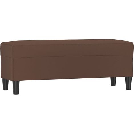Panca/panca 100 x 35 x 41 cm similpelle marrone 020010471